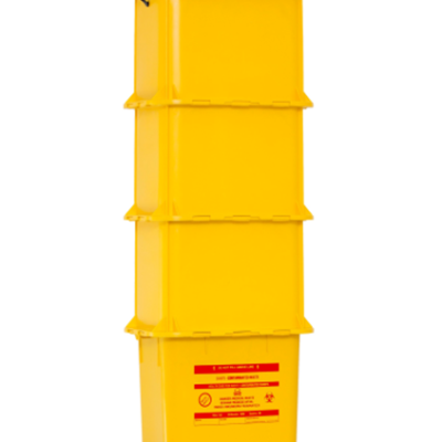 Square Trochard Large (12 Litre Sharps & Solid Lid)