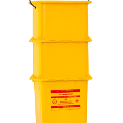 Square Trochard Medium (12 Litre Sharps & Solid Lid)
